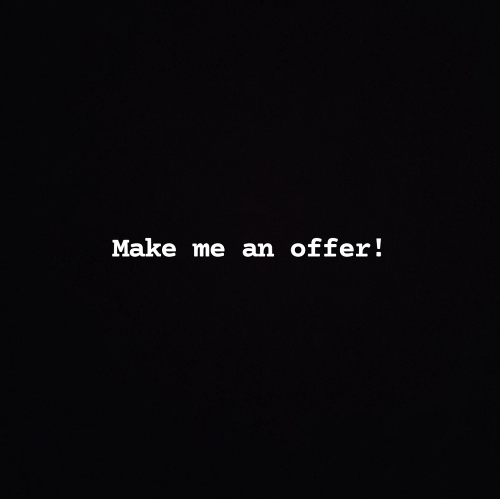 Check out my closet...make me an offer!